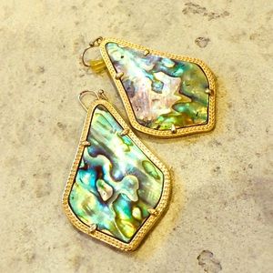 KENDRA SCOTT abalone shell custom alexandra!!